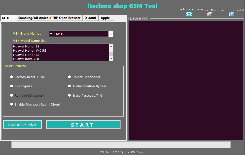 iTechmo GSMTool 刷机解锁救砖破解版-阿宇科技